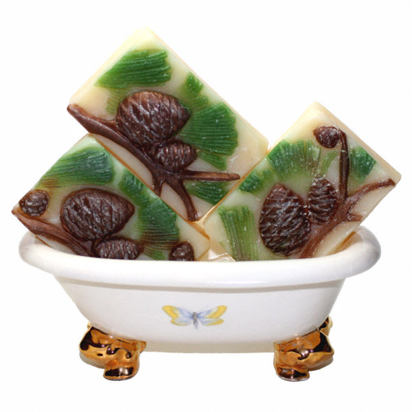 Natural Black Spruce Handmade Artisan Soap